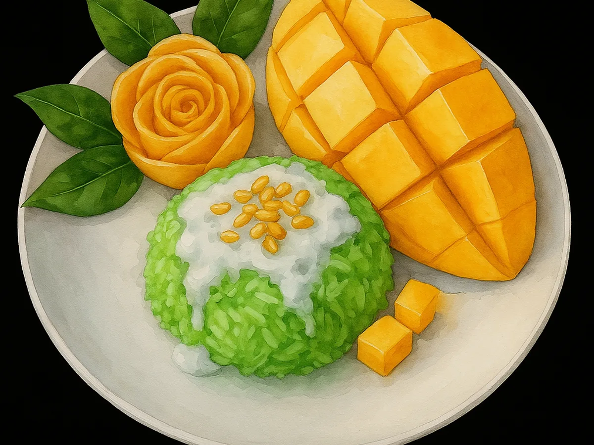 Mango sticky rice